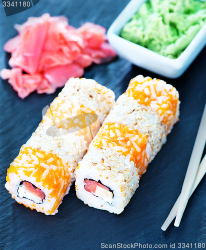 Image of sushi