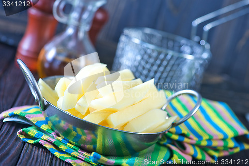 Image of raw potato