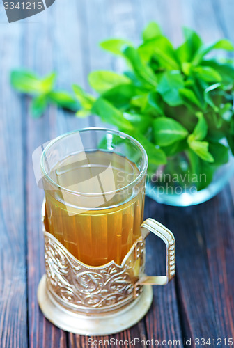 Image of fresh mint tea