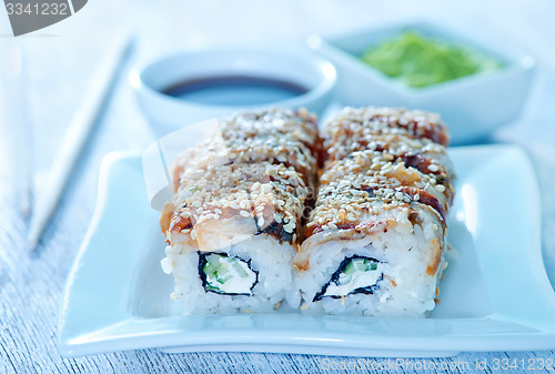 Image of fresh sushi