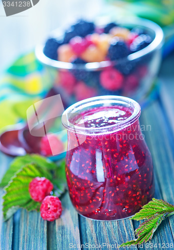 Image of berries and jam