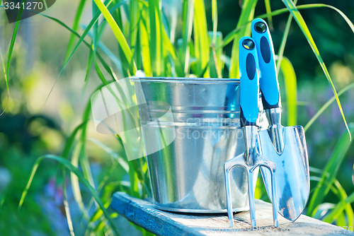 Image of garden tools