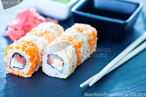 Image of sushi