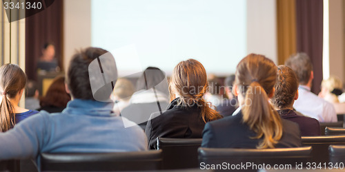 Image of Audience in the lecture hall.