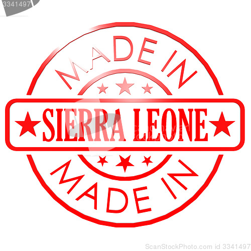 Image of Made in Sierra Leone red seal