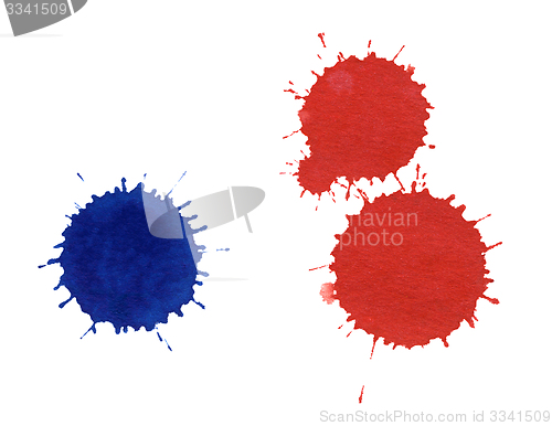 Image of paint splatters