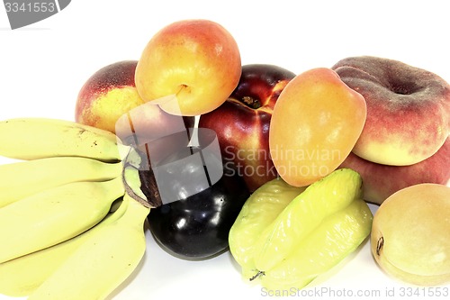 Image of Various colorful fruits