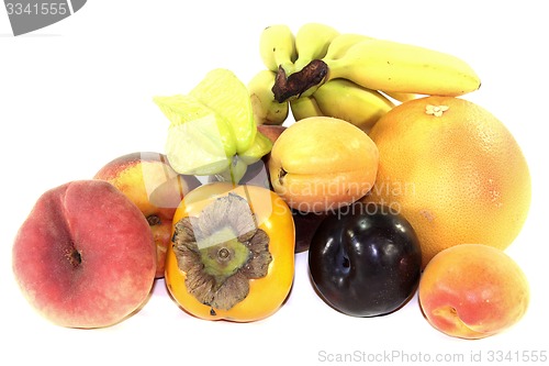 Image of Various fresh fruits