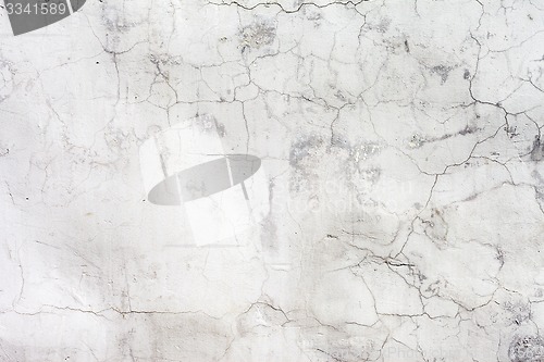 Image of Grungy White Concrete Wall Background