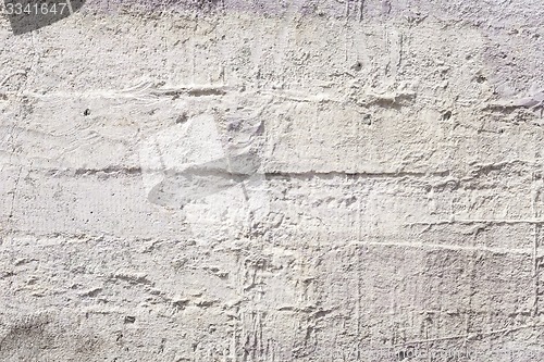 Image of Grungy White Concrete Wall Background