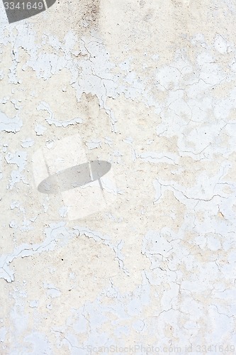 Image of Grungy White Concrete Wall Background