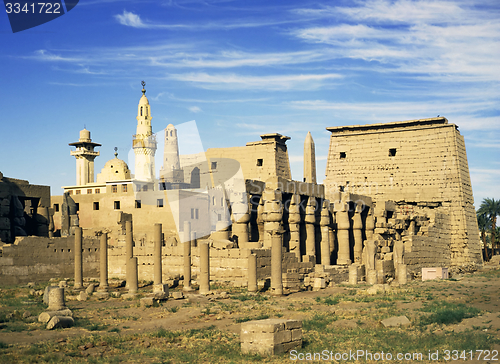 Image of Luxor Temple,Abu-Al-Haggag mosque