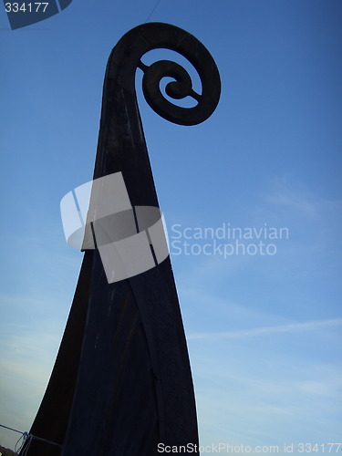 Image of viking boat