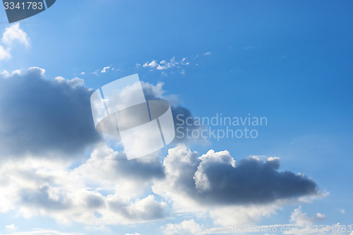 Image of Cloudy sky background