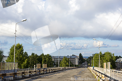 Image of Abandoned city bridge