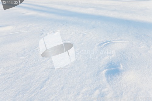 Image of snow. close up 