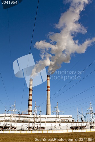 Image of power plant  
