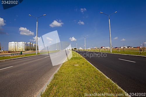 Image of the new road  