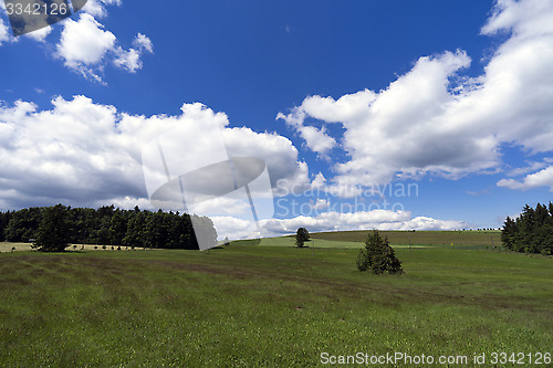 Image of Summer landscape in the middle of Czech Republic