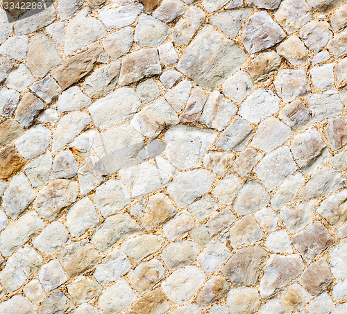 Image of brick in london   the    abstract    texture of a ancien wall an