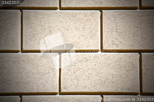 Image of brick in  italy old   texture material the background