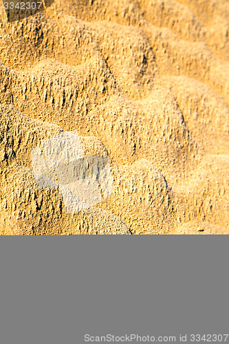 Image of brown dry sand  sahara desert  