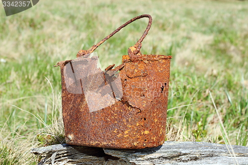 Image of military mess tin from first world war