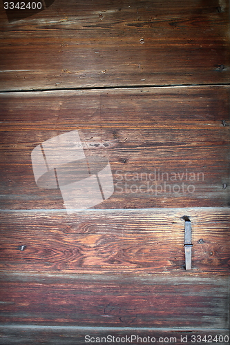 Image of spruce planks texture on old door