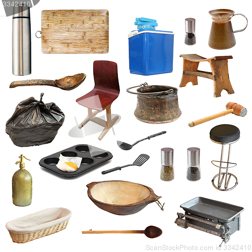 Image of kitchen related objects