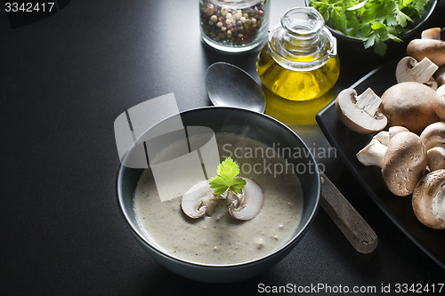 Image of Mushrooms soup