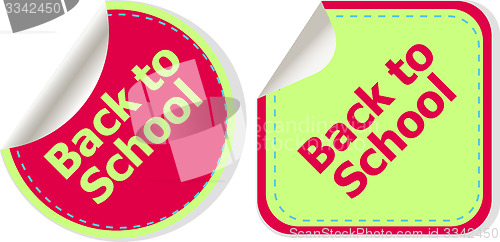 Image of Back To School education banners