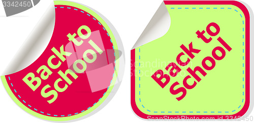 Image of Back To School education banners