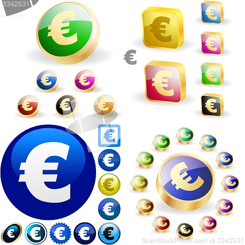 Image of Euro icon.