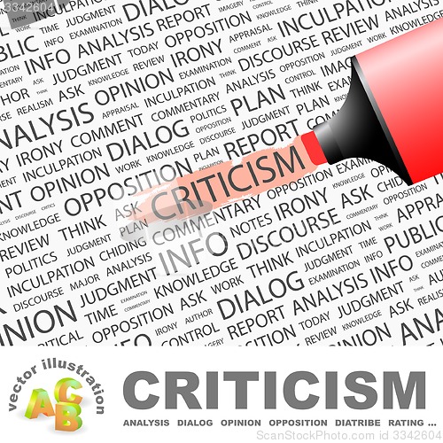 Image of CRITICISM.