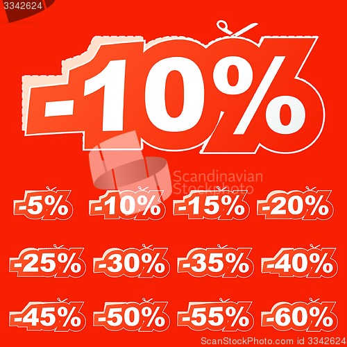 Image of Discount signs