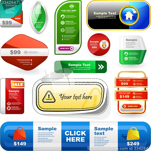 Image of Design elements for sale.