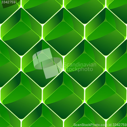 Image of Crystals. Seamless pattern.