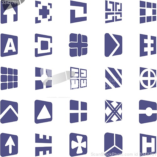 Image of Collection of different graphic elements