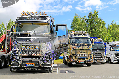 Image of Volvo FH Trucks with Lots of Chrome