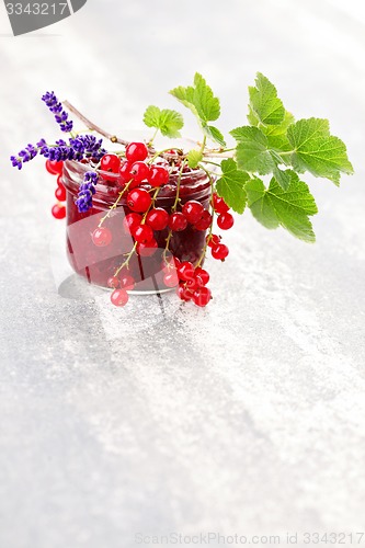 Image of redcurrant jam