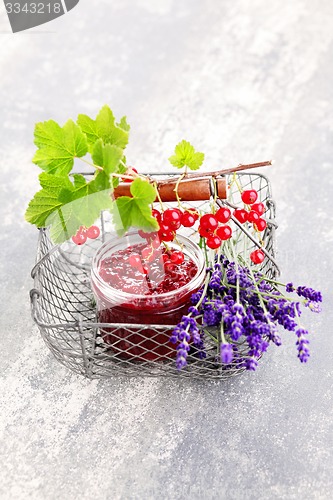 Image of redcurrant jam