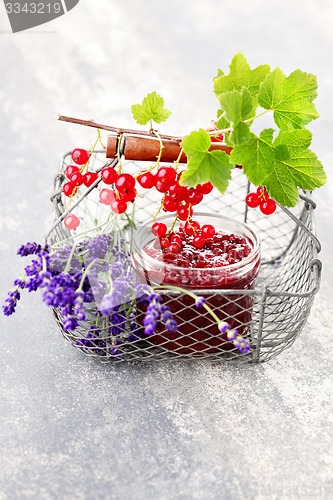 Image of redcurrant jam