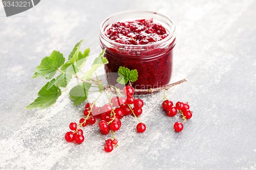 Image of redcurrant jam