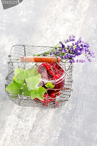 Image of redcurrant jam