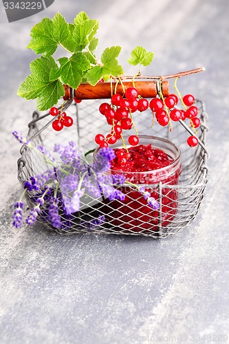 Image of redcurrant jam