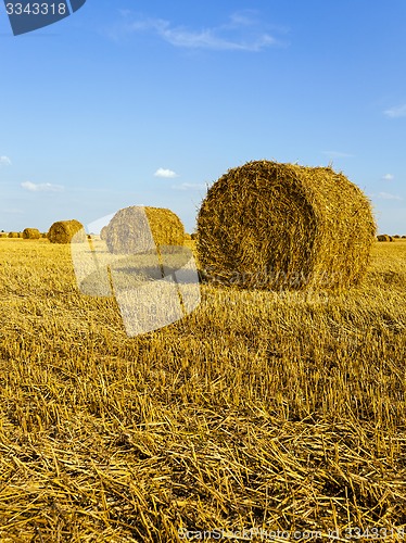 Image of straw stack  