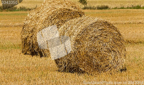 Image of straw stack  