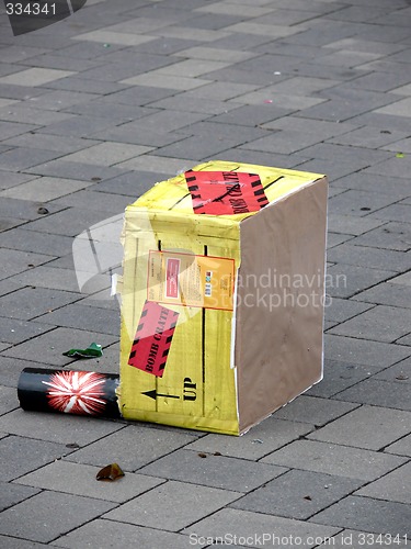 Image of Firework waste