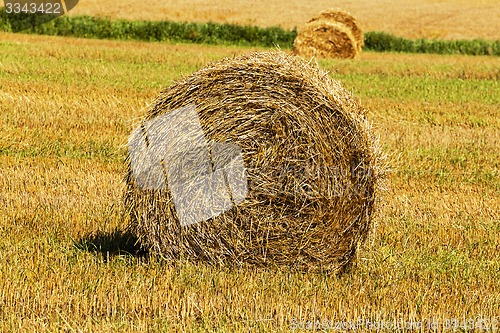 Image of straw stack  