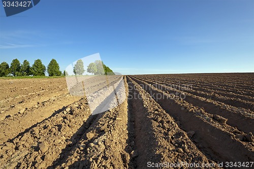 Image of plowed field 